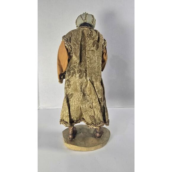 Kirkland Signature Nativity Replacement Figure Fabric Mache #404603 Three King - Picture 2 of 4